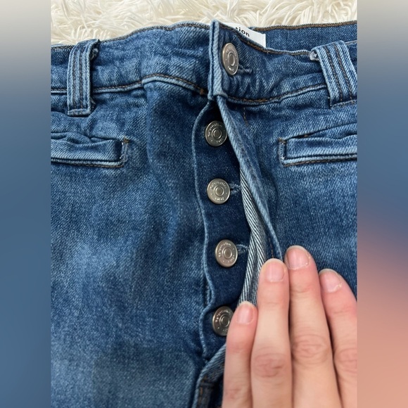 Reformation Ada Ultra High Rise Bootcut Jeans In Laguna Wash - Size 30 - Picture 5 of 11